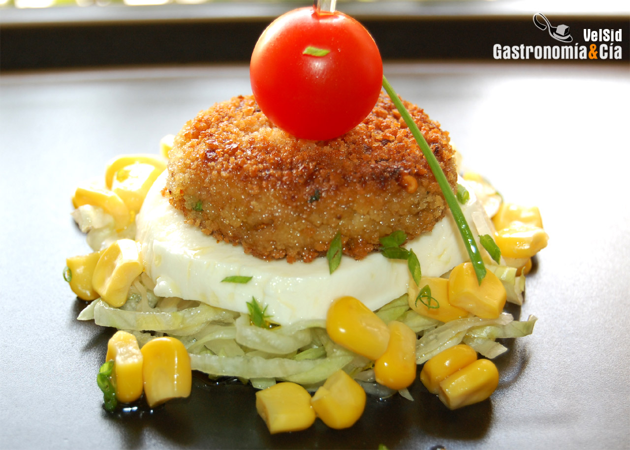 Hamburguesa de soja texturizada