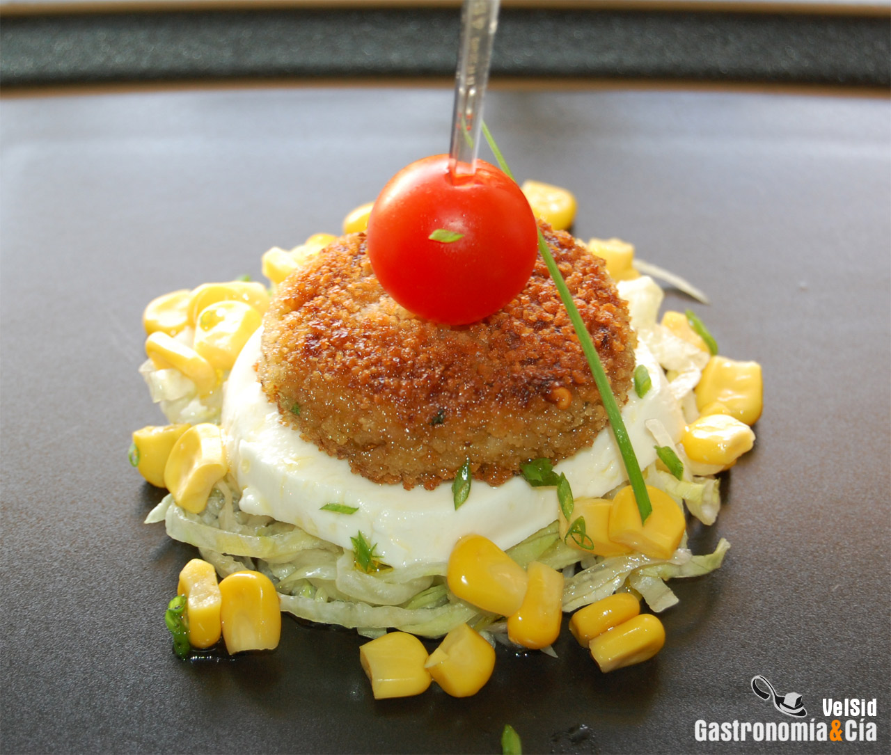 Hamburguesa de soja texturizada