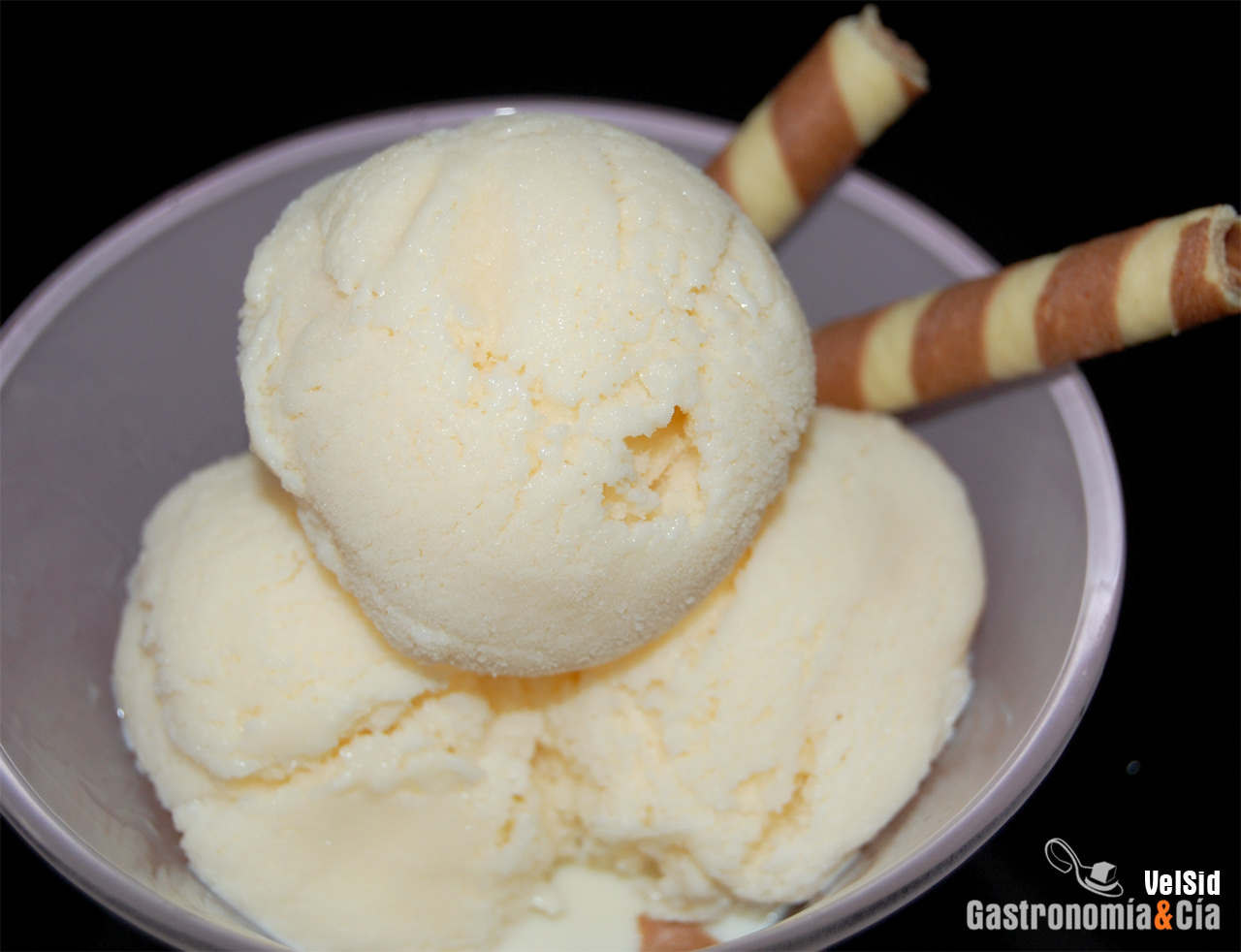 Helado de queso fresco