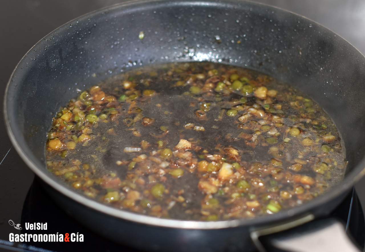 Receta de huevos con salsa de soja dulce