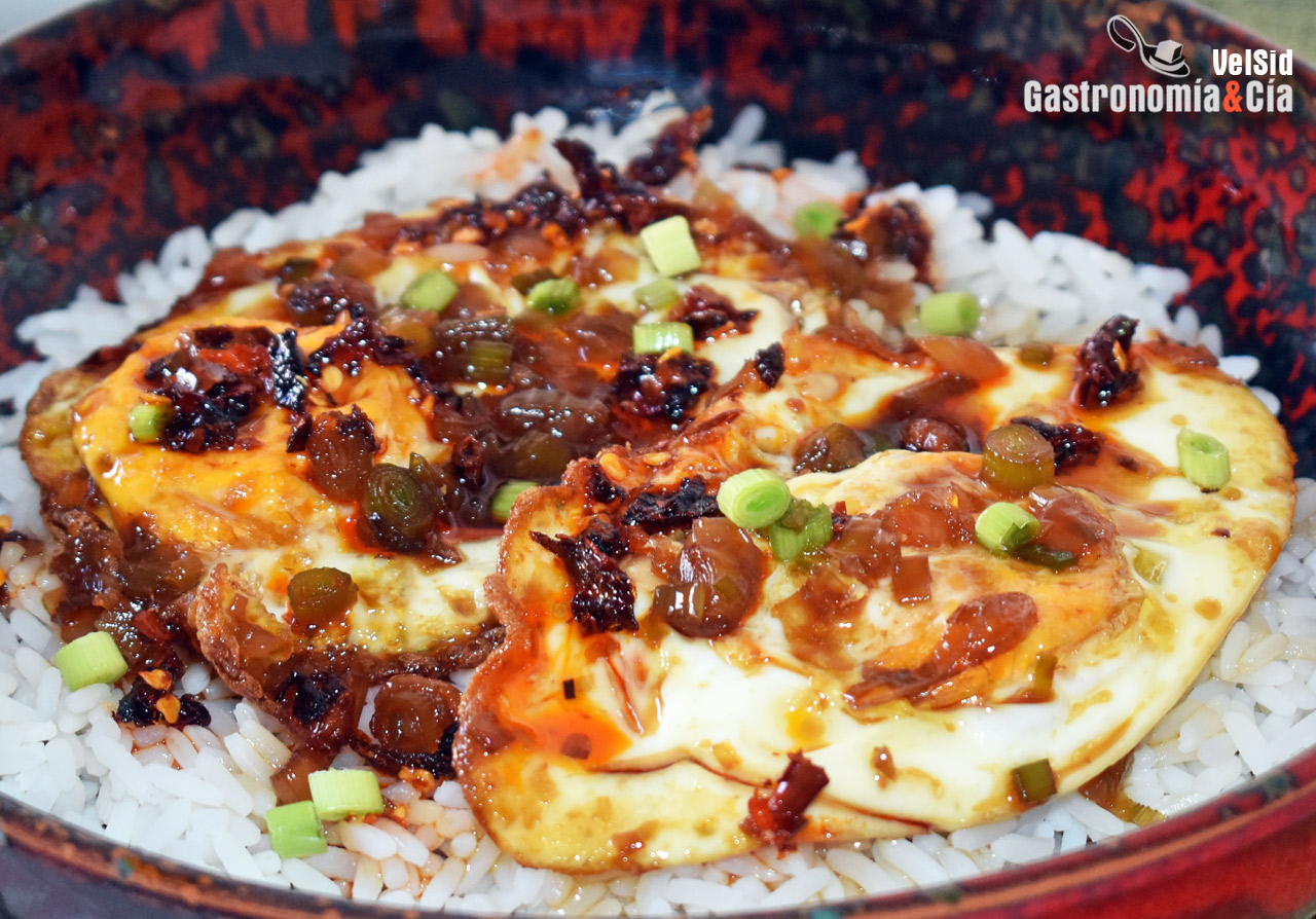 Receta de huevos con salsa de soja dulce