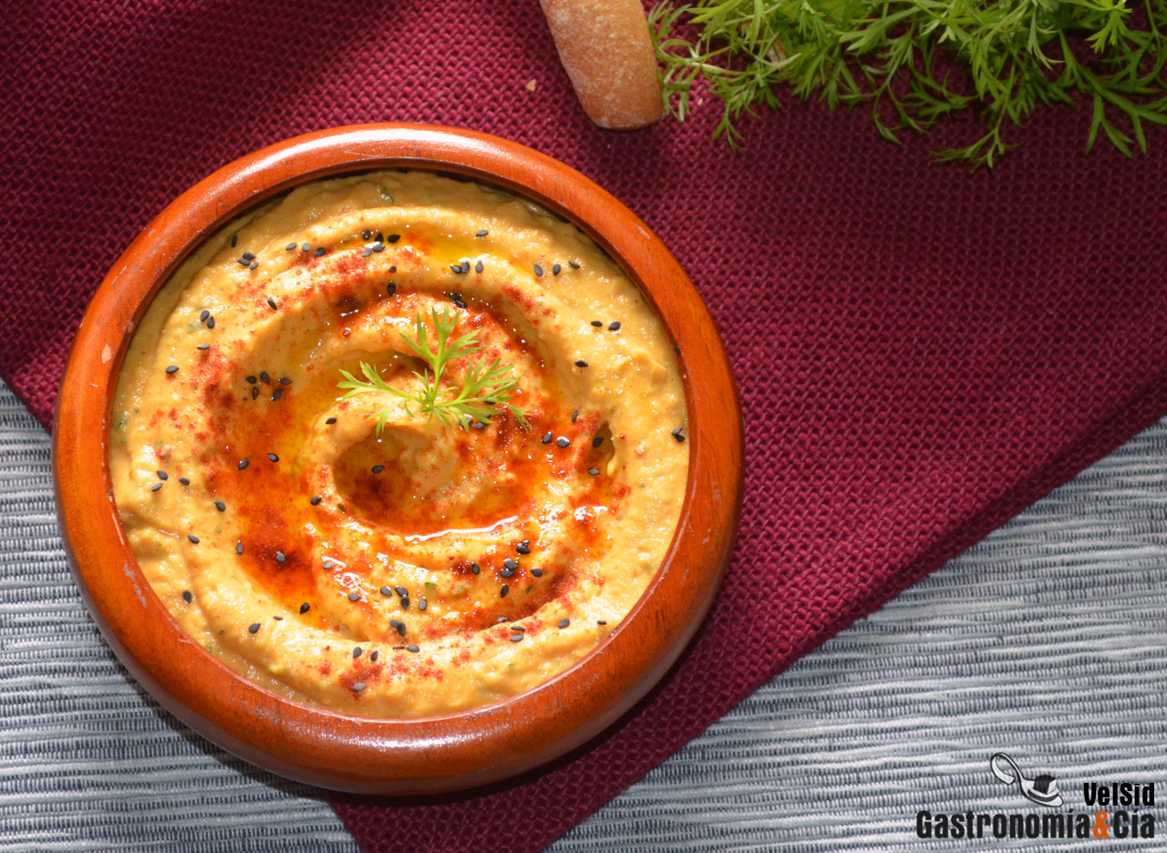 Hummus de boniato