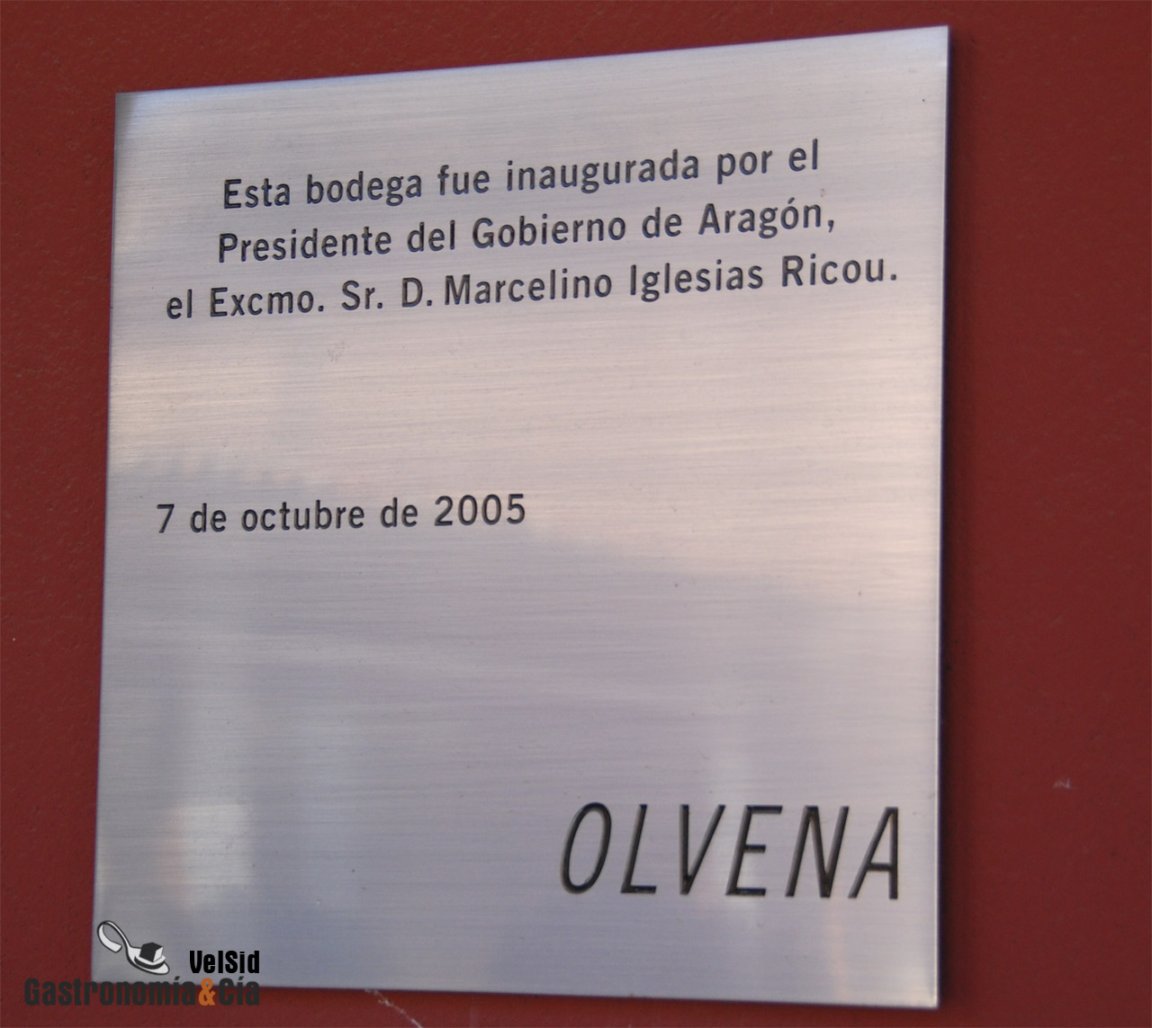 Placa conmemorativa