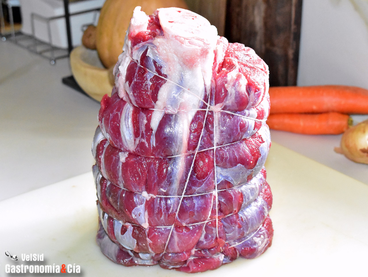 Jarrete de ternera glaseado