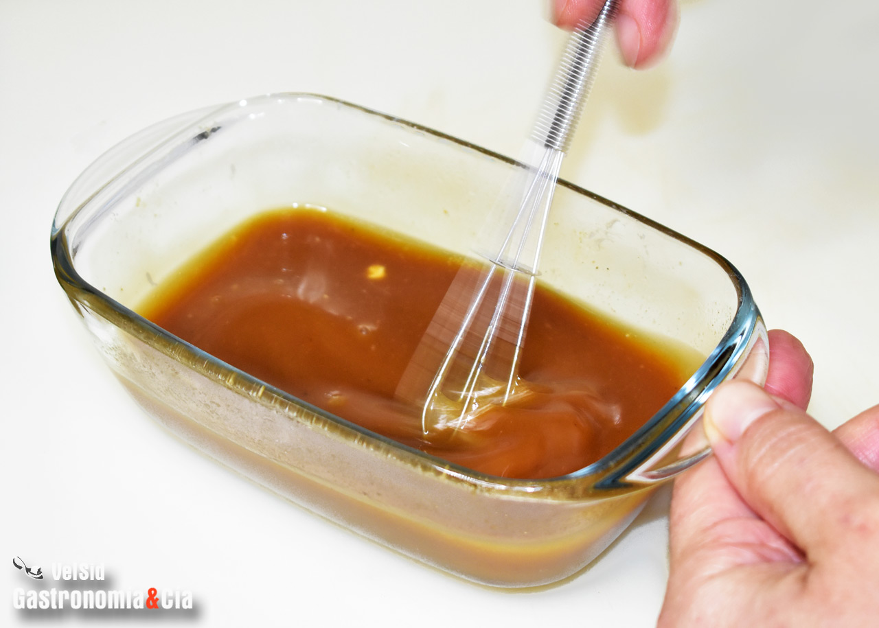 Jarrete de ternera glaseado