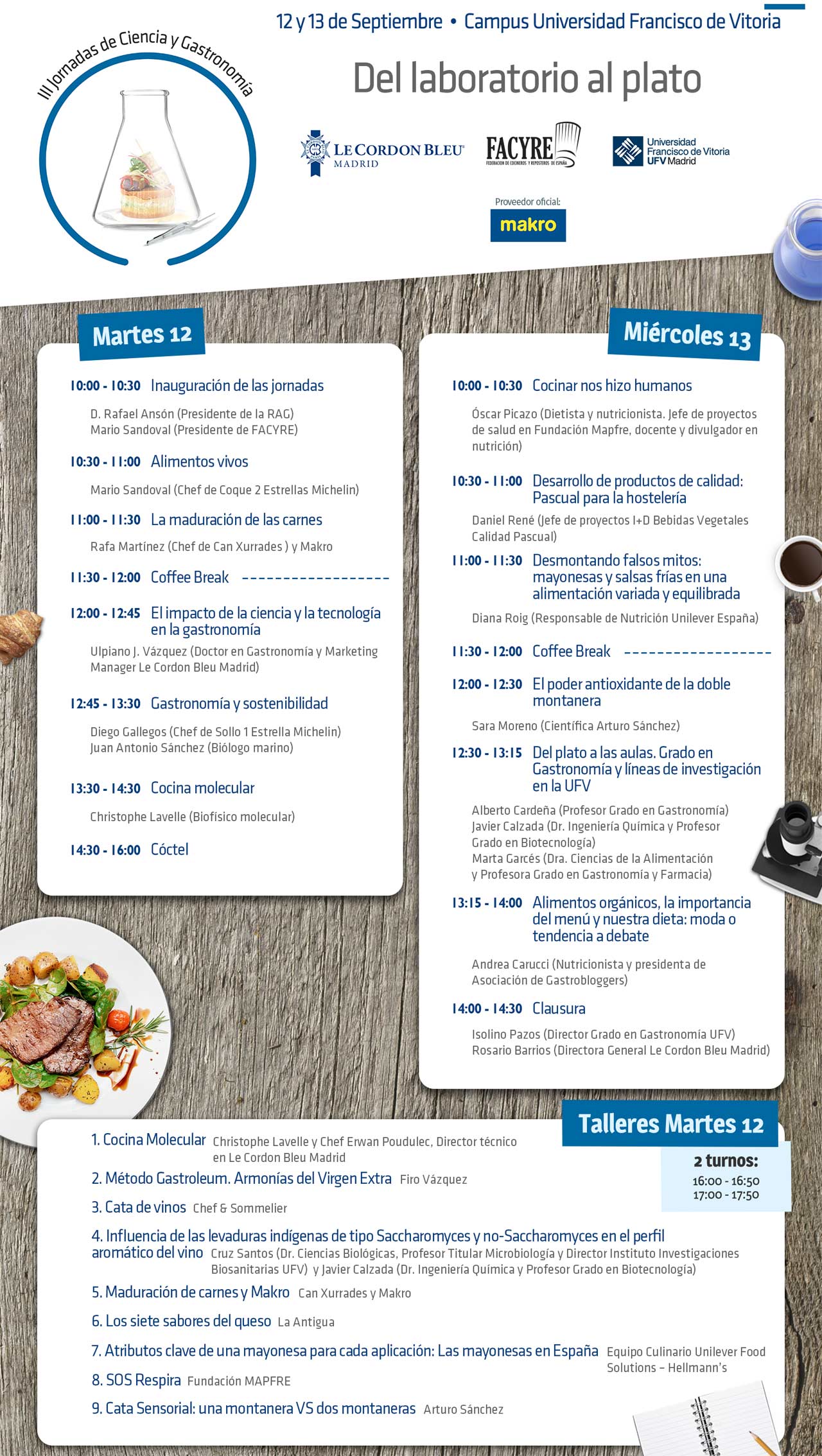 Jornadas de Ciencia y Gastronomía 2017