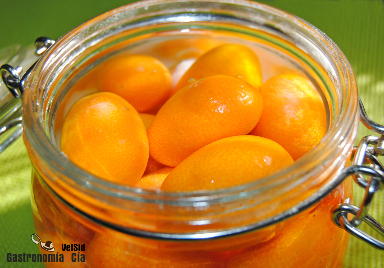 Kumquats en vodka