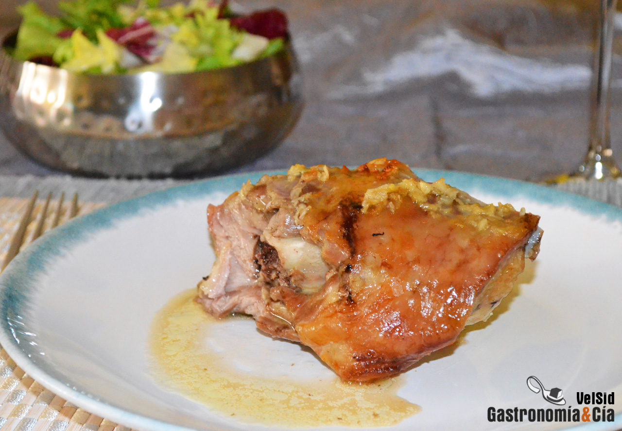 cordero lechal o lechazo al horno