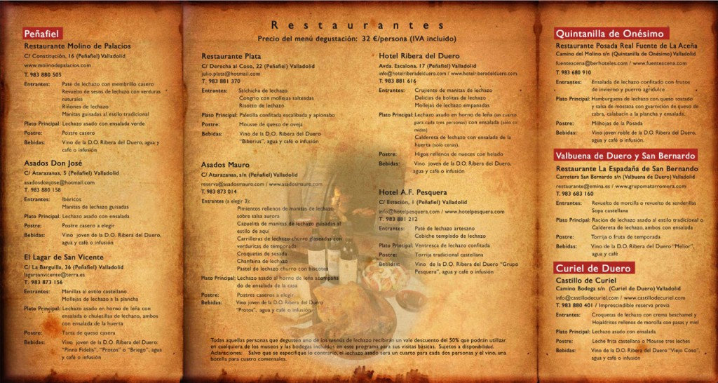 Lechazo de la Ribera del Duero