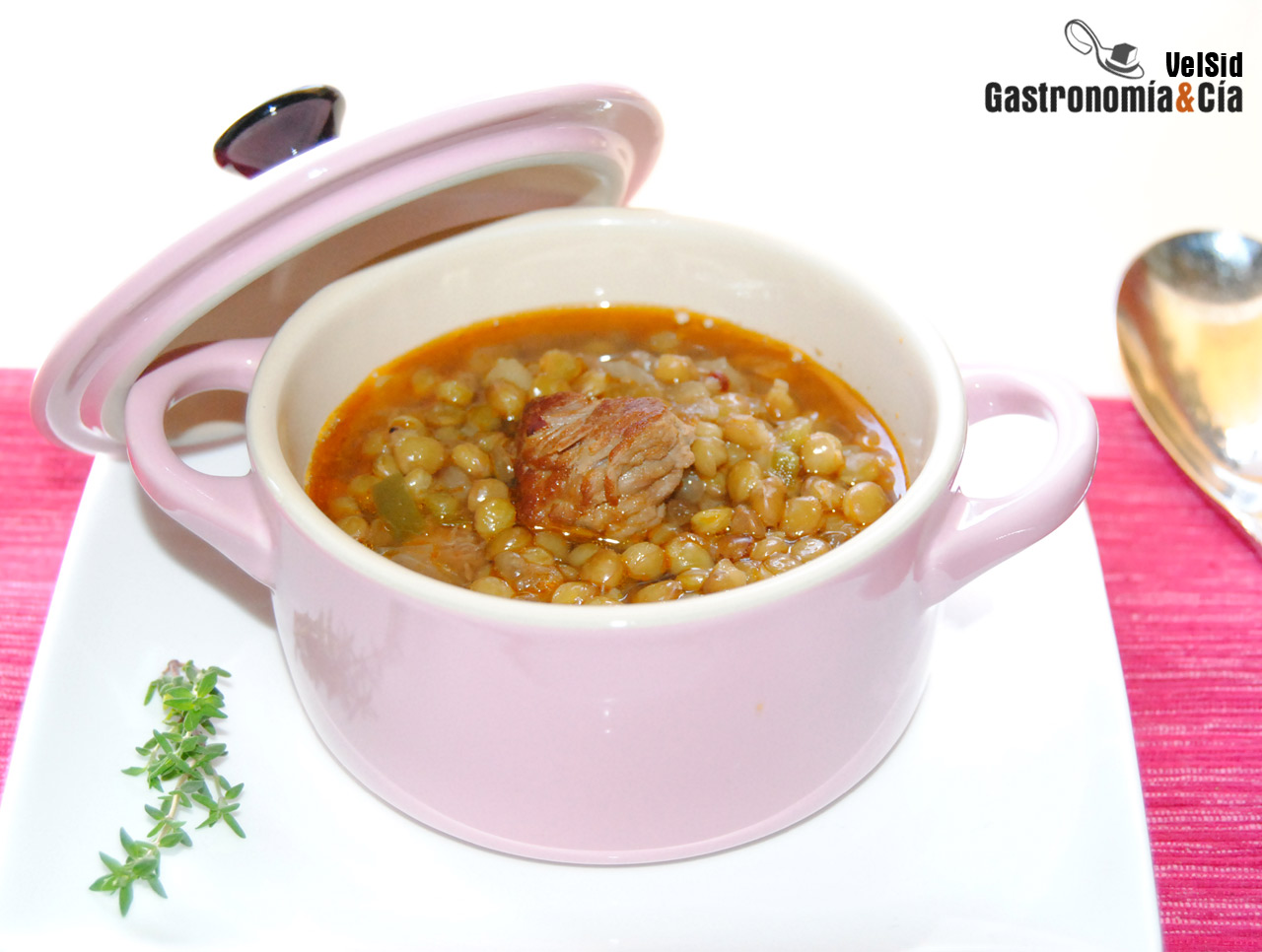 Lentejas con carne de ternera