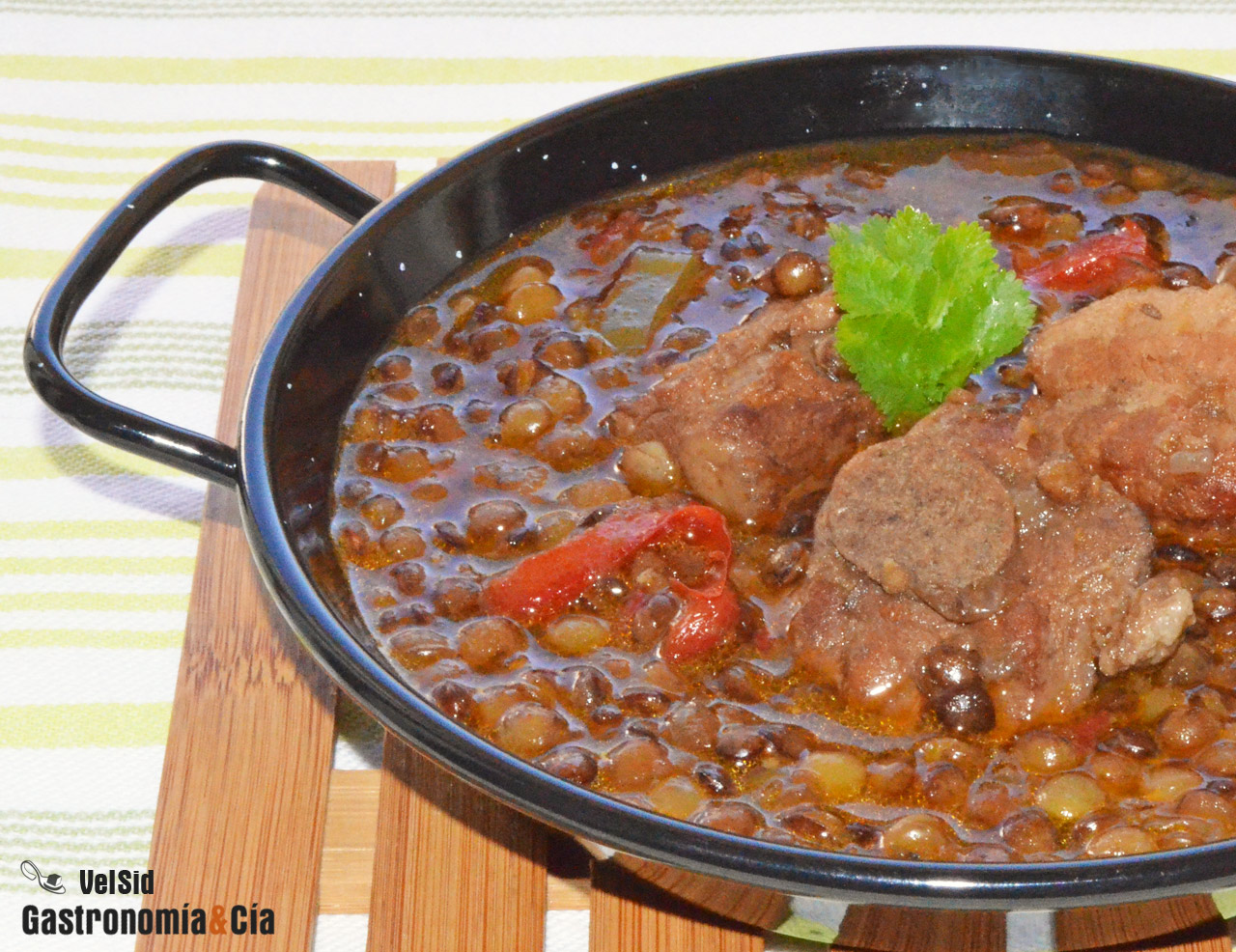 Lentejas con costilla