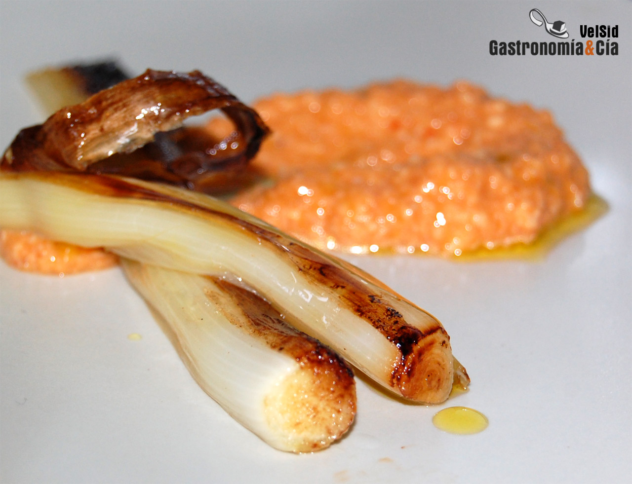 Lomo relleno con calçots