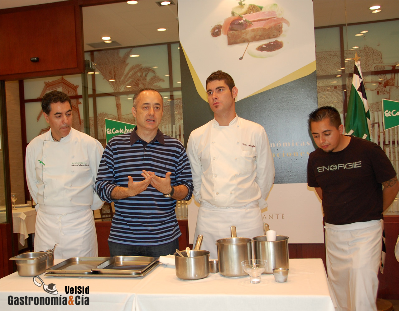 Presentación Jornadas Gastronómicas Cocina de Sensacion