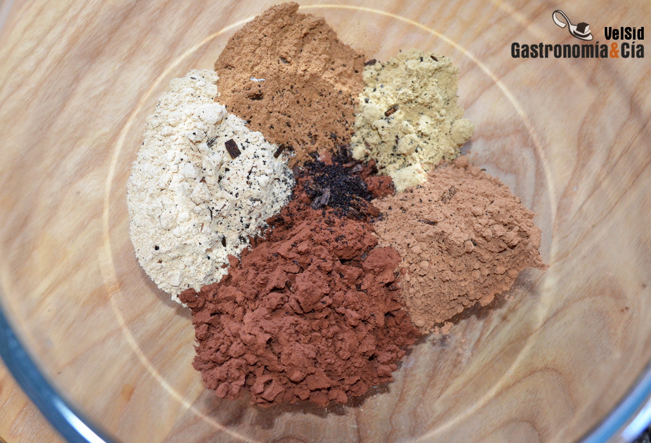 Maca, canela, jengibre y cacao, una rica mezcla de espe