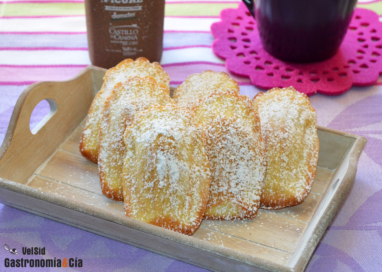 Madeleines de aceite de oliva
