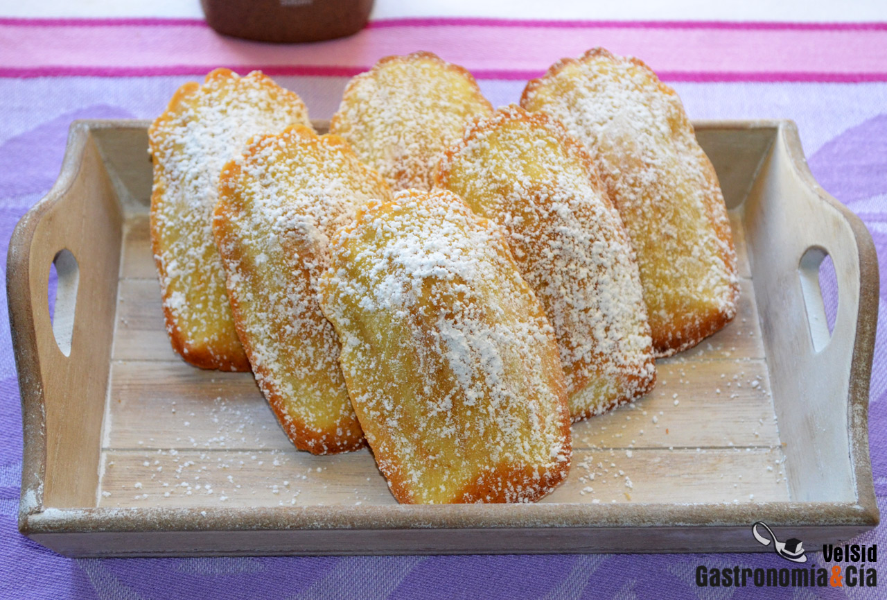 Madeleines de aceite de oliva