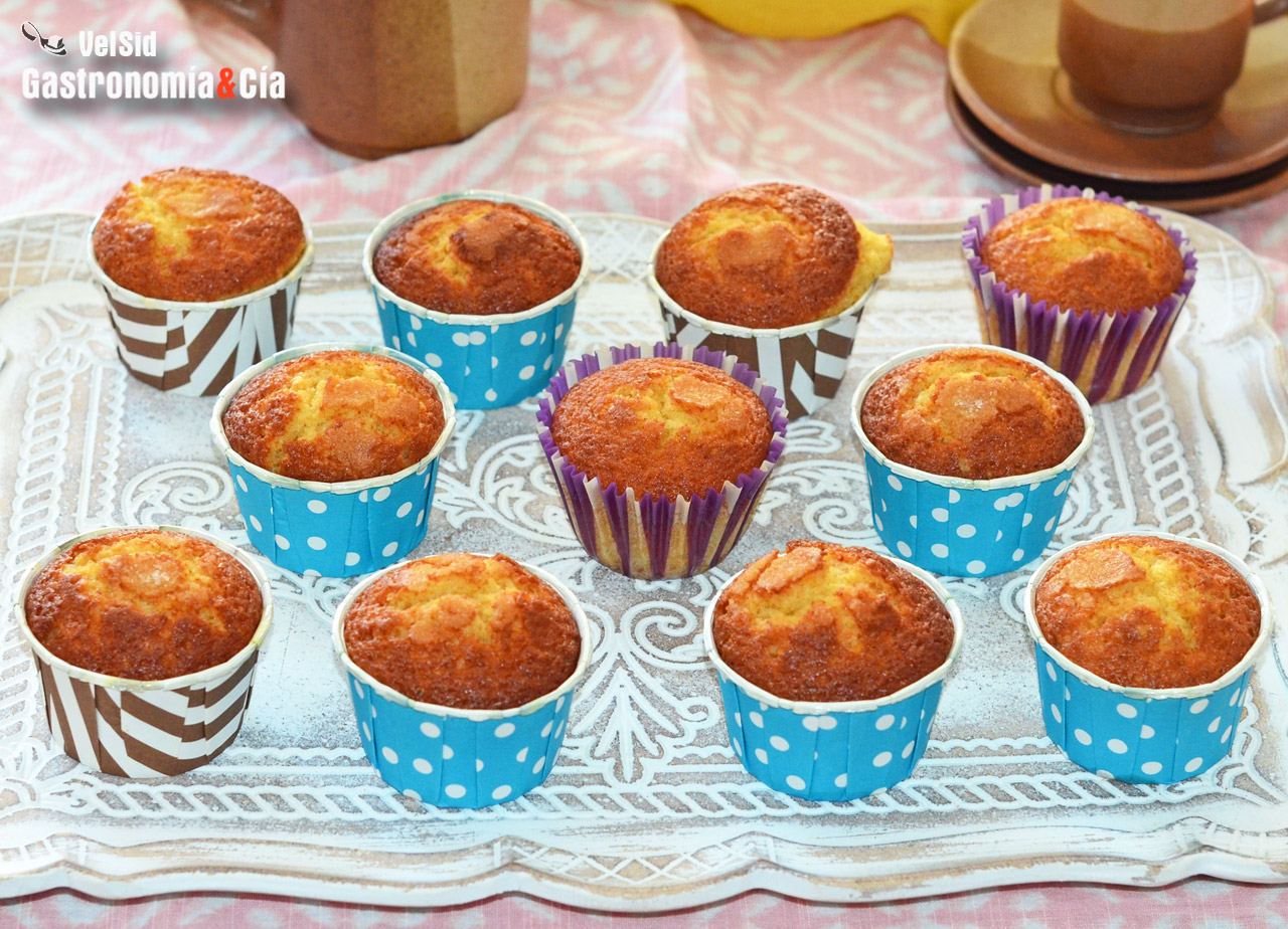 Madeleines o magdalenas francesas