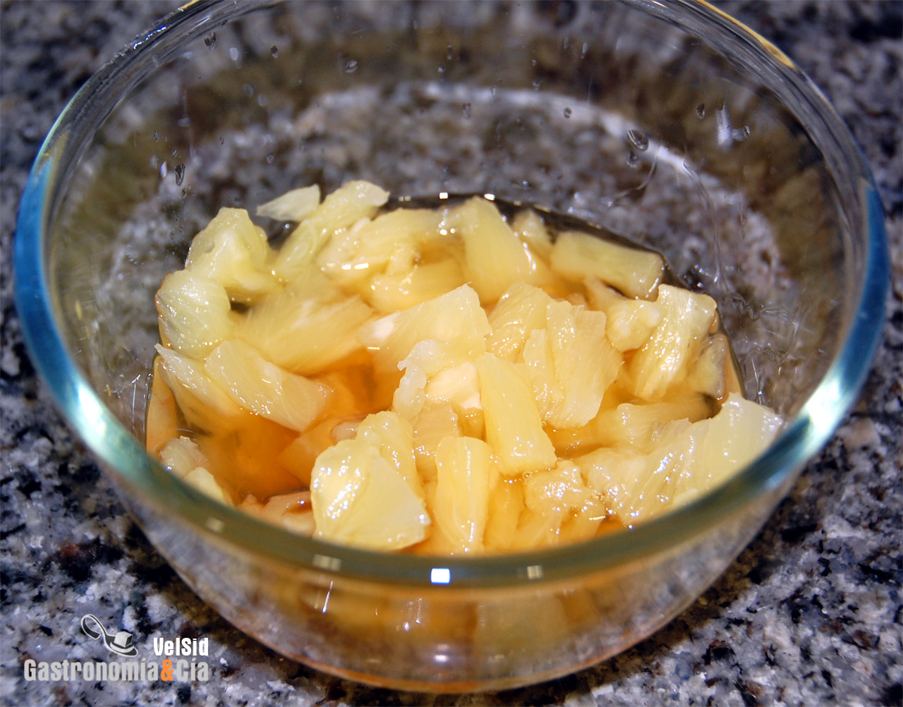 Magdalenas de piña y coco