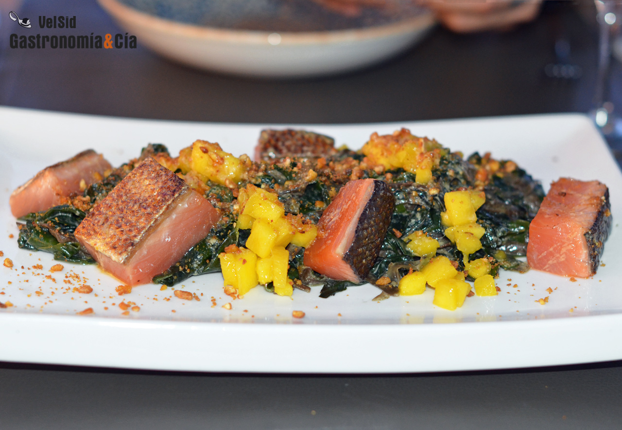 Degustación de sushi y algo más