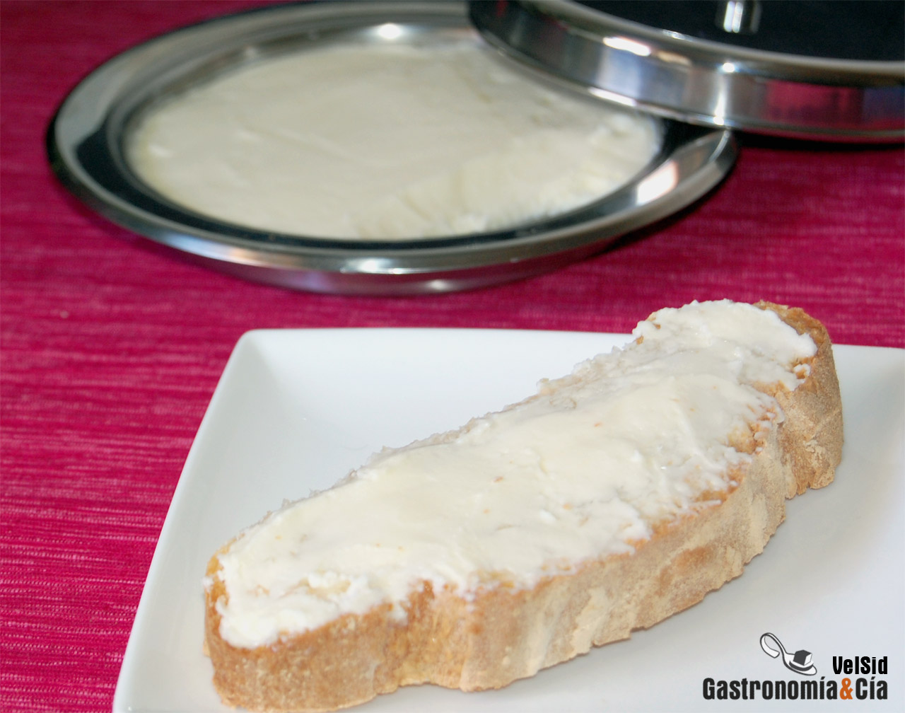 Mantequilla casera