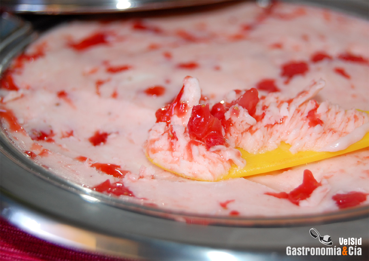 Mantequilla de fresa