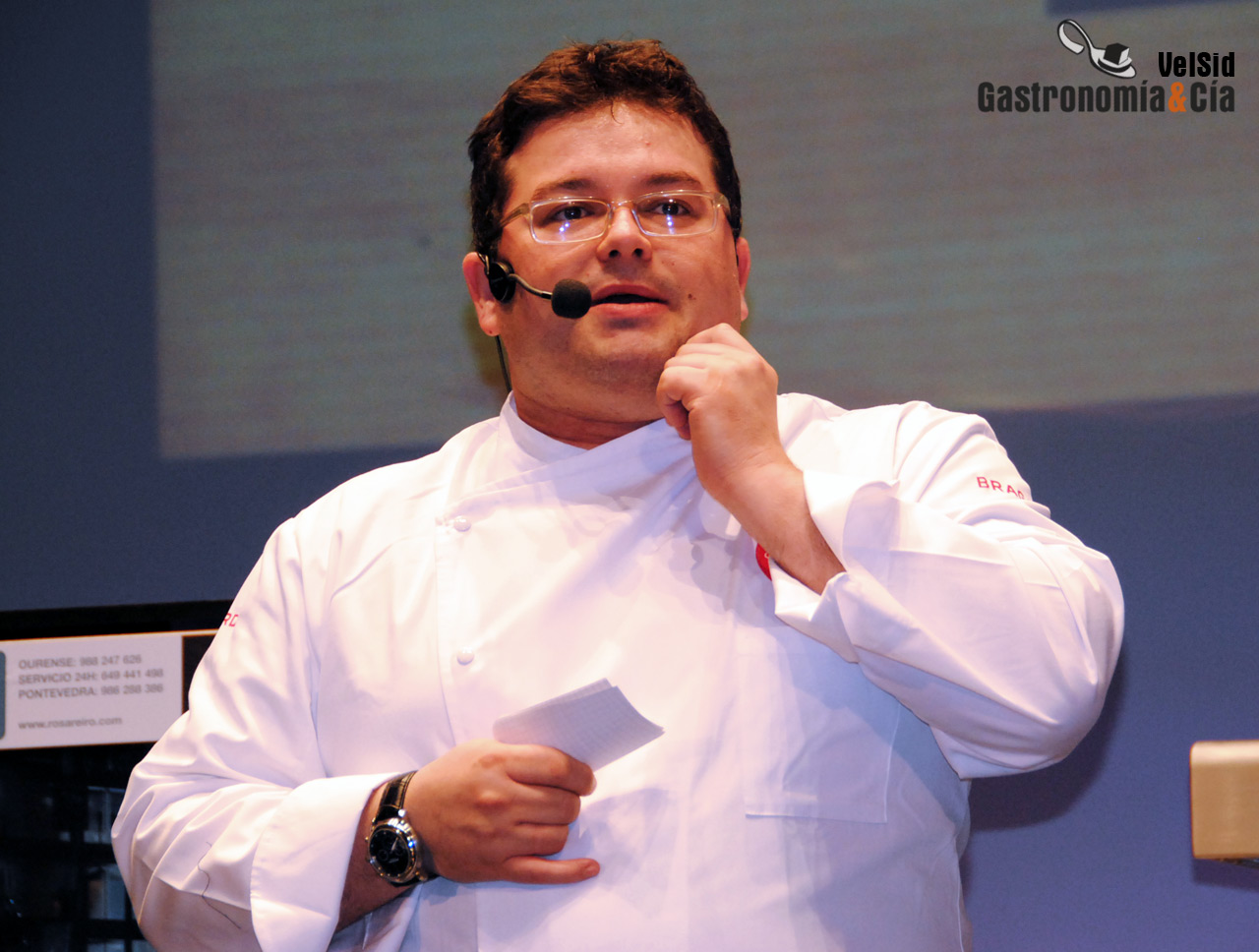 Marcos Morán en el Fórum Santiago 2012