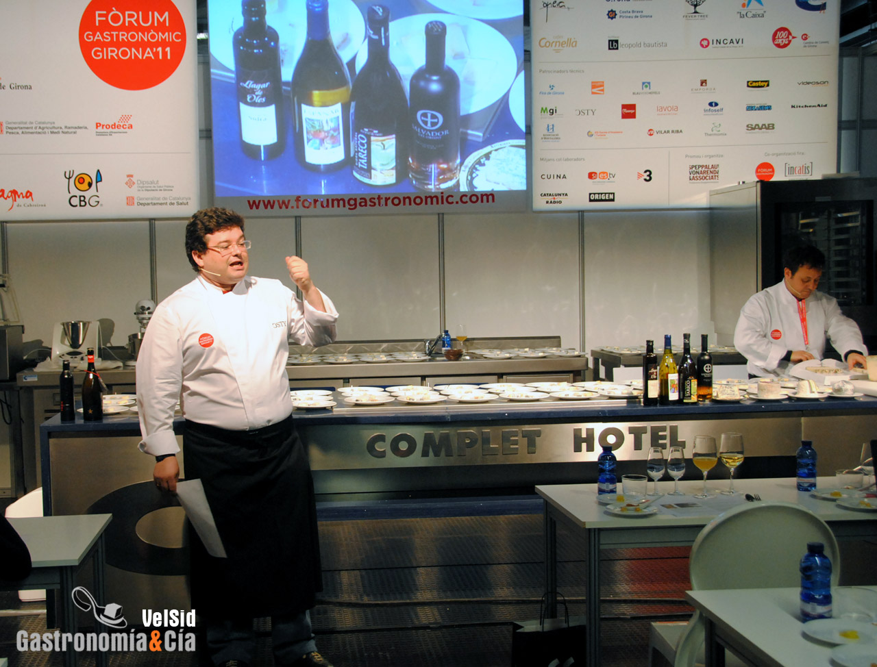 Marcos Morán, quesos y sidras asturianos