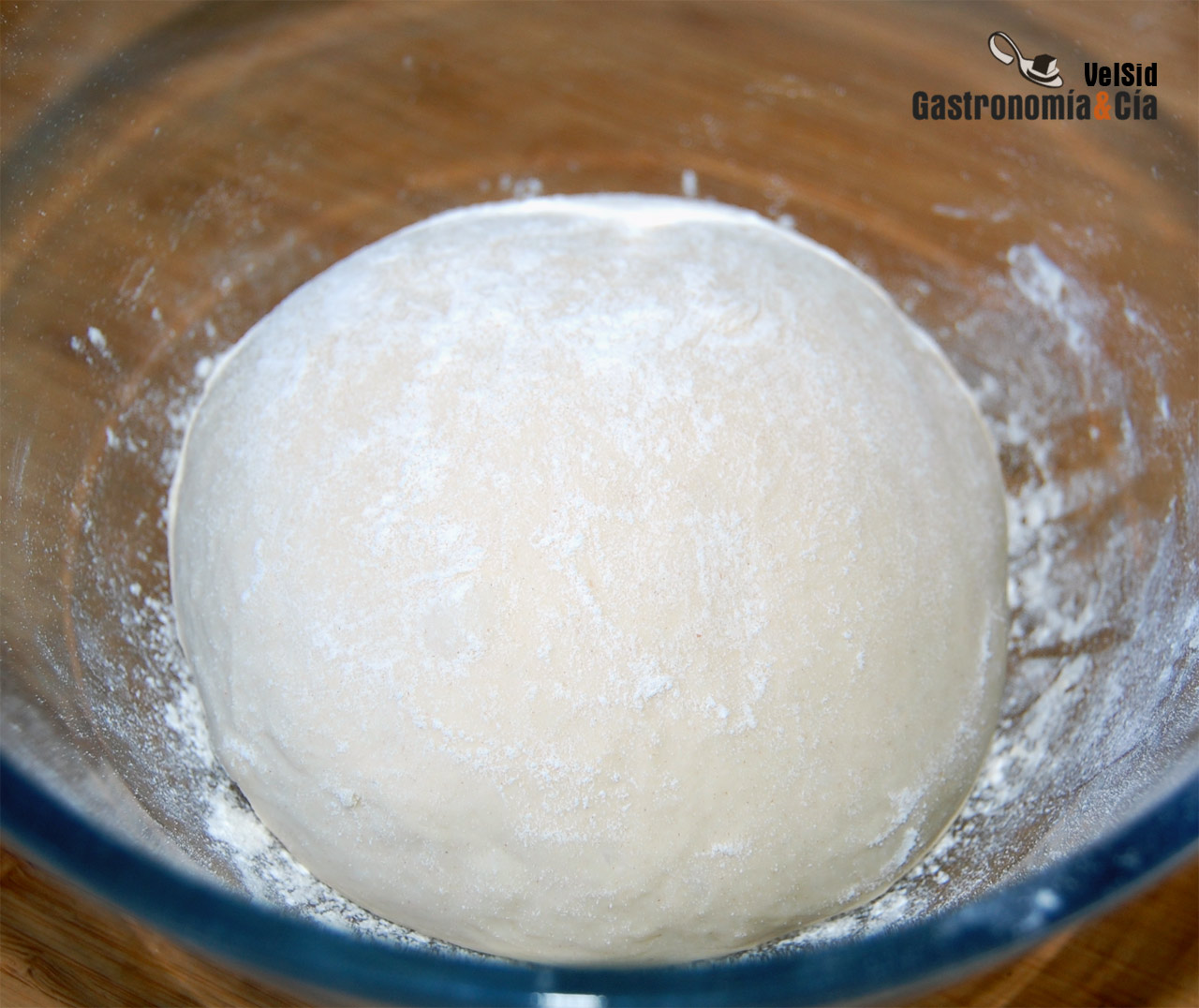 masa de pizza crujiente