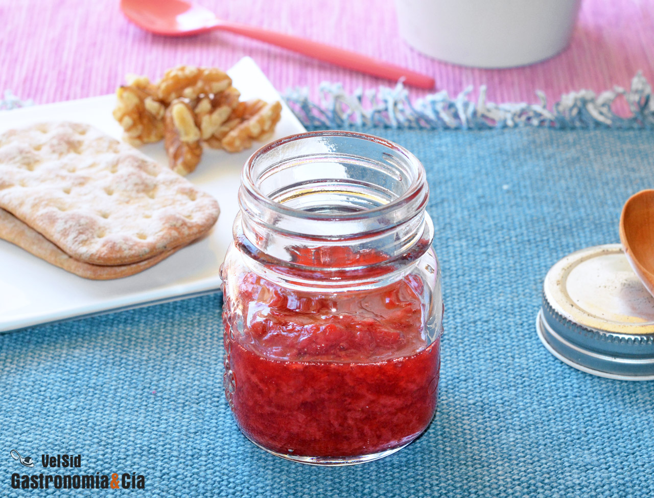 Cómo hacer mermelada de fresas (sin azúcar)