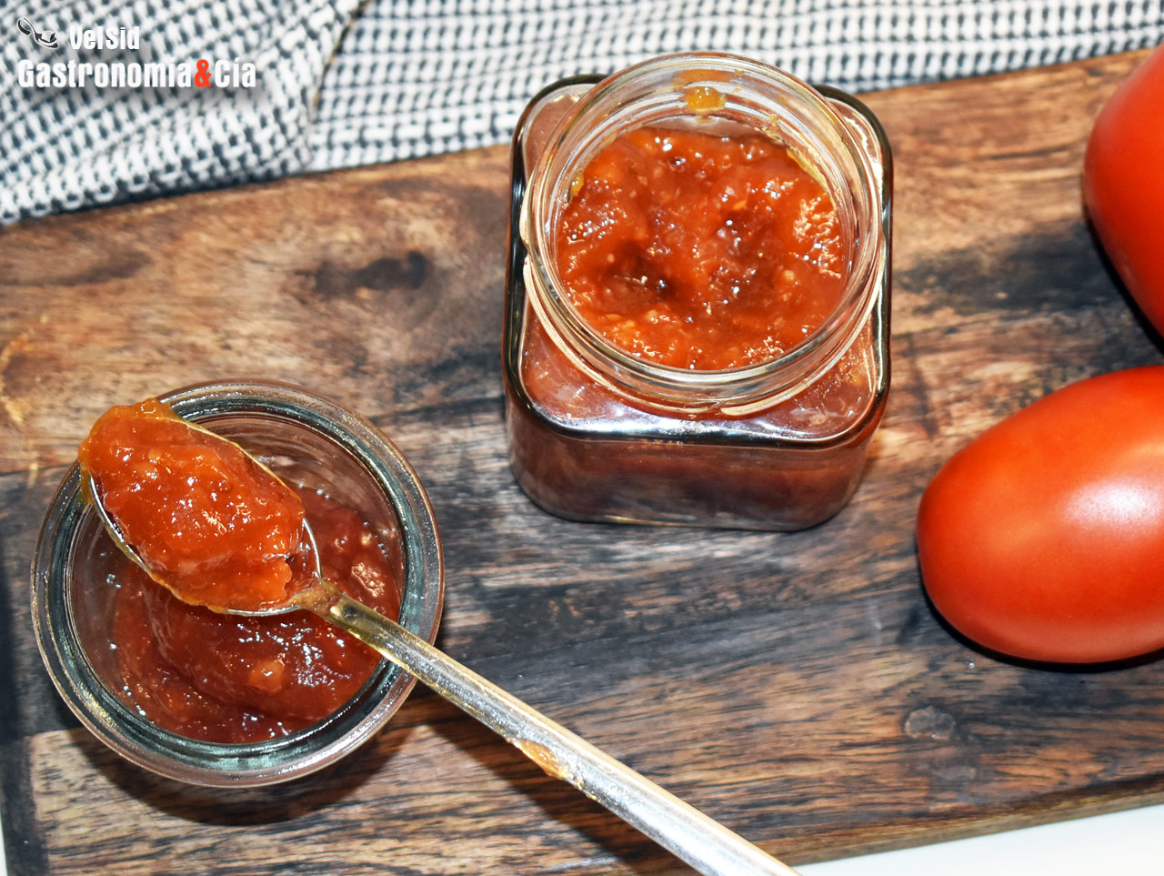 Mermelada de tomate casera