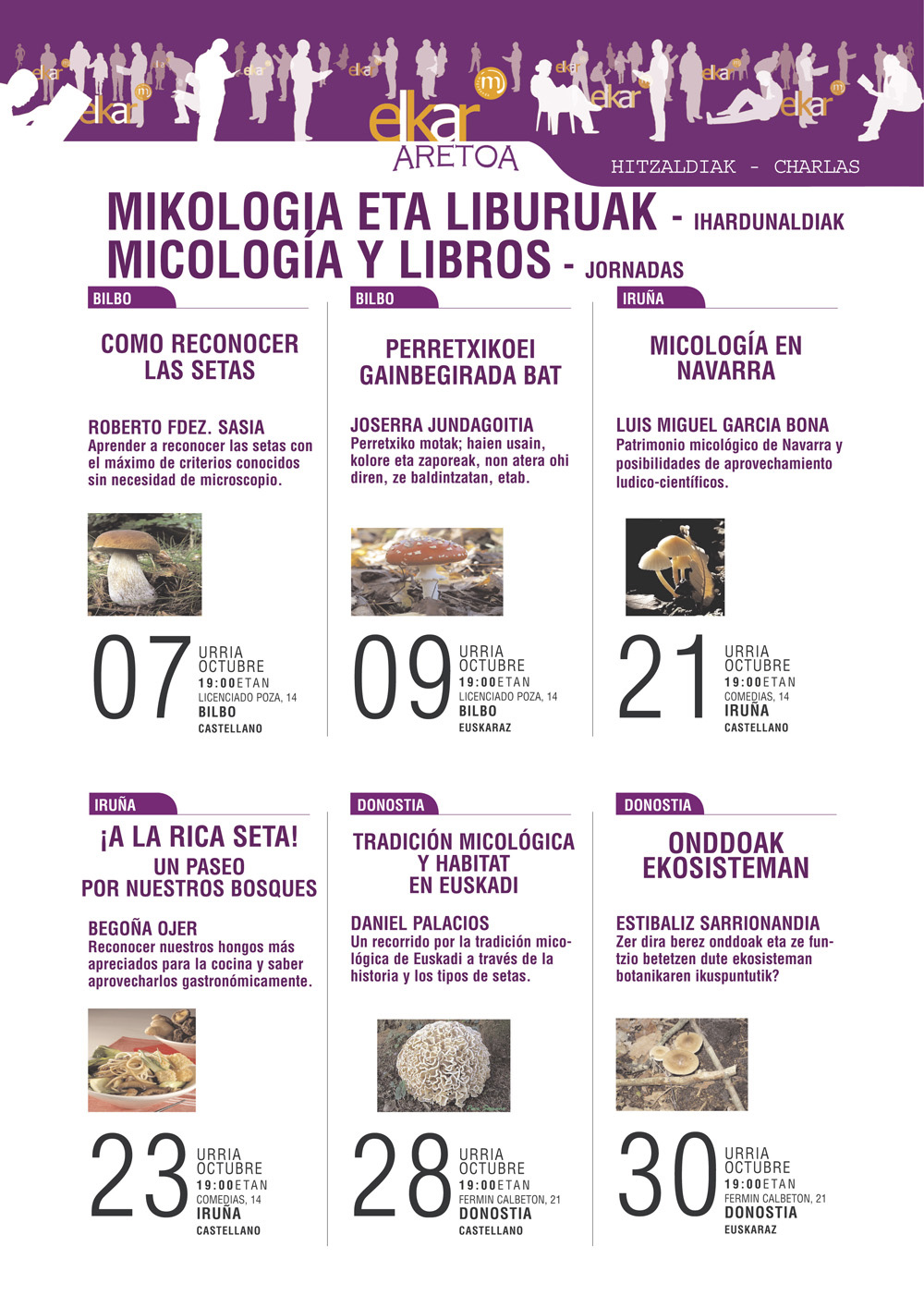 Jornadas Micología y Libros