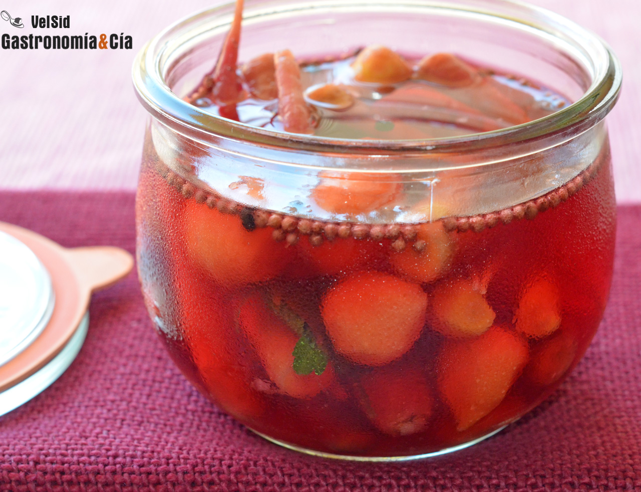 Zanahorias baby encurtidas