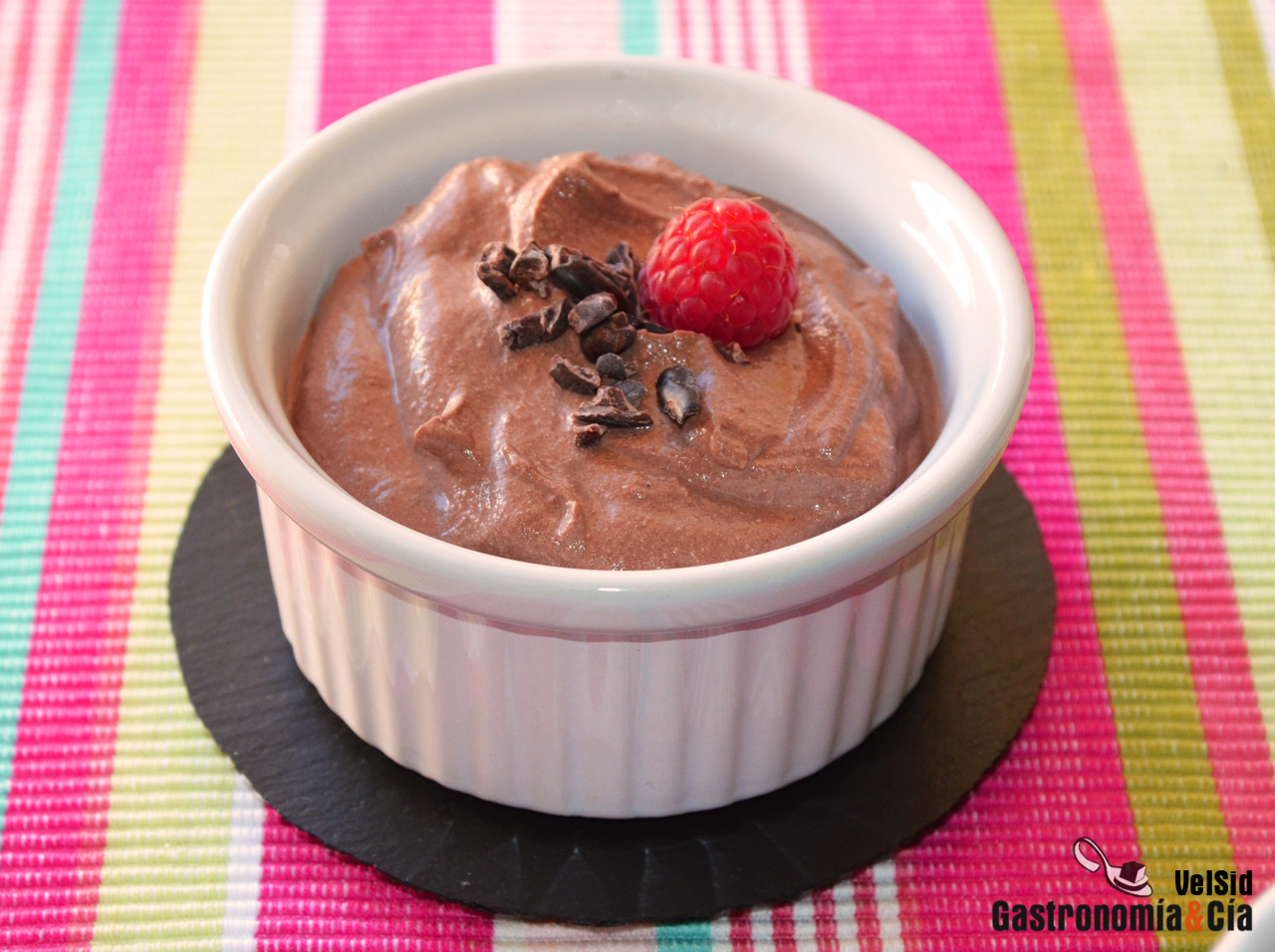 Mousse de chocolate y tofu