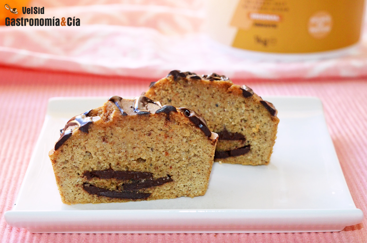 Muffins de almendra y chocolate