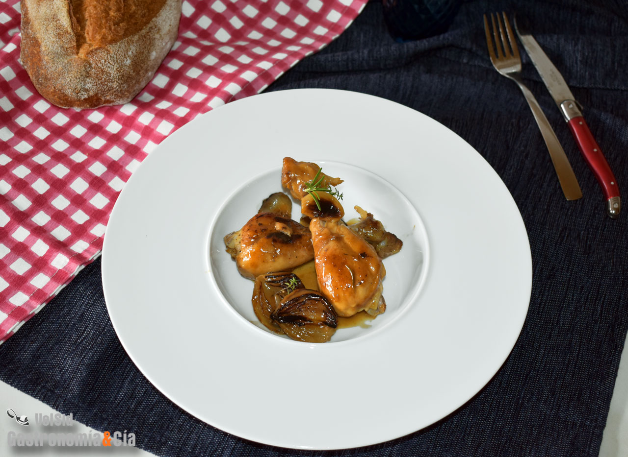 Muslitos de pollo al Jerez