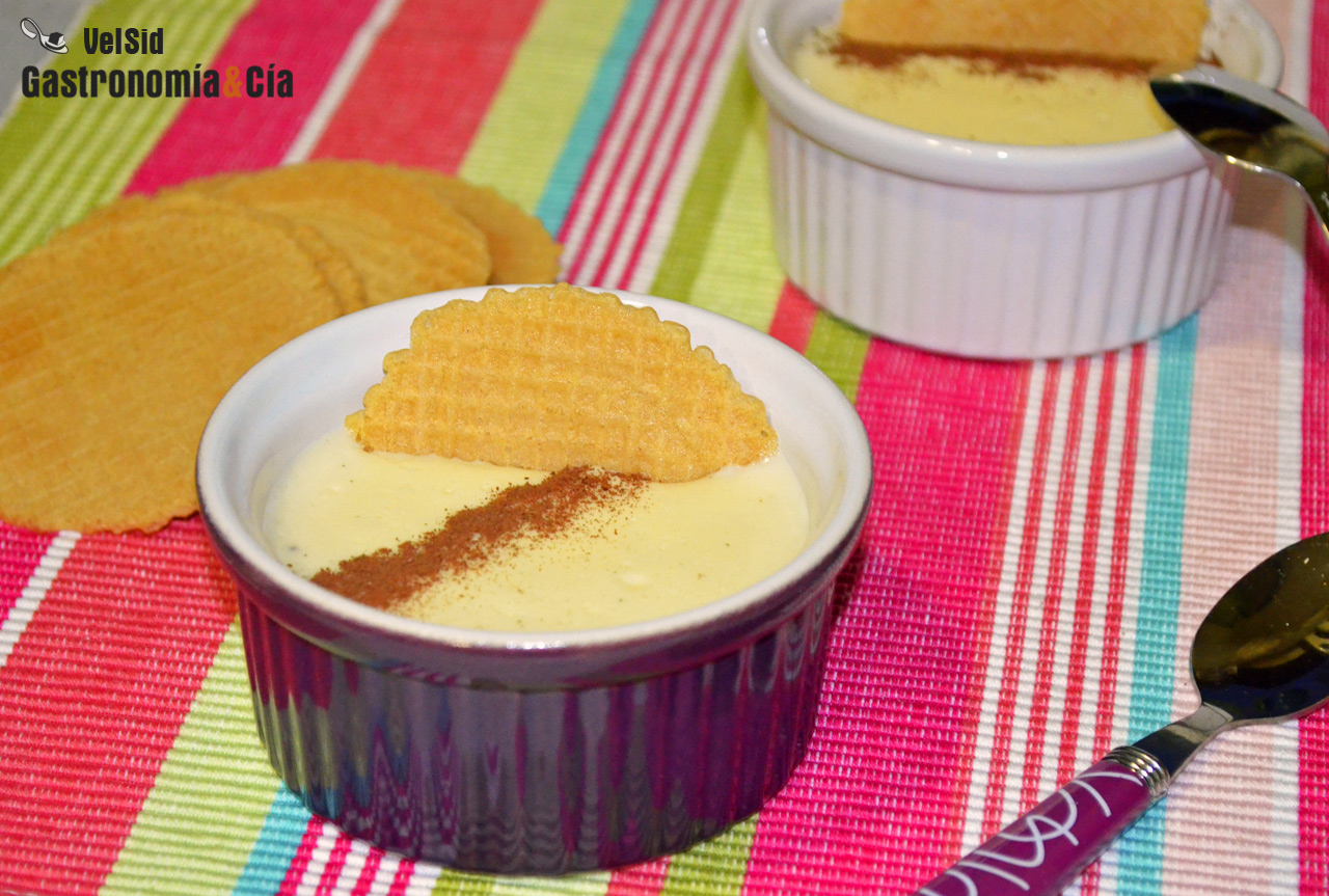 Natillas con Thermomix