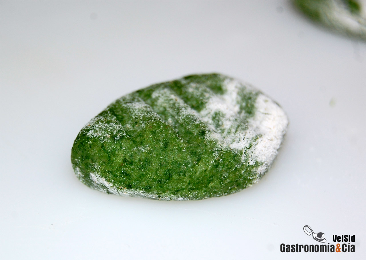 Gnocchi de espinacas con salsa de higos