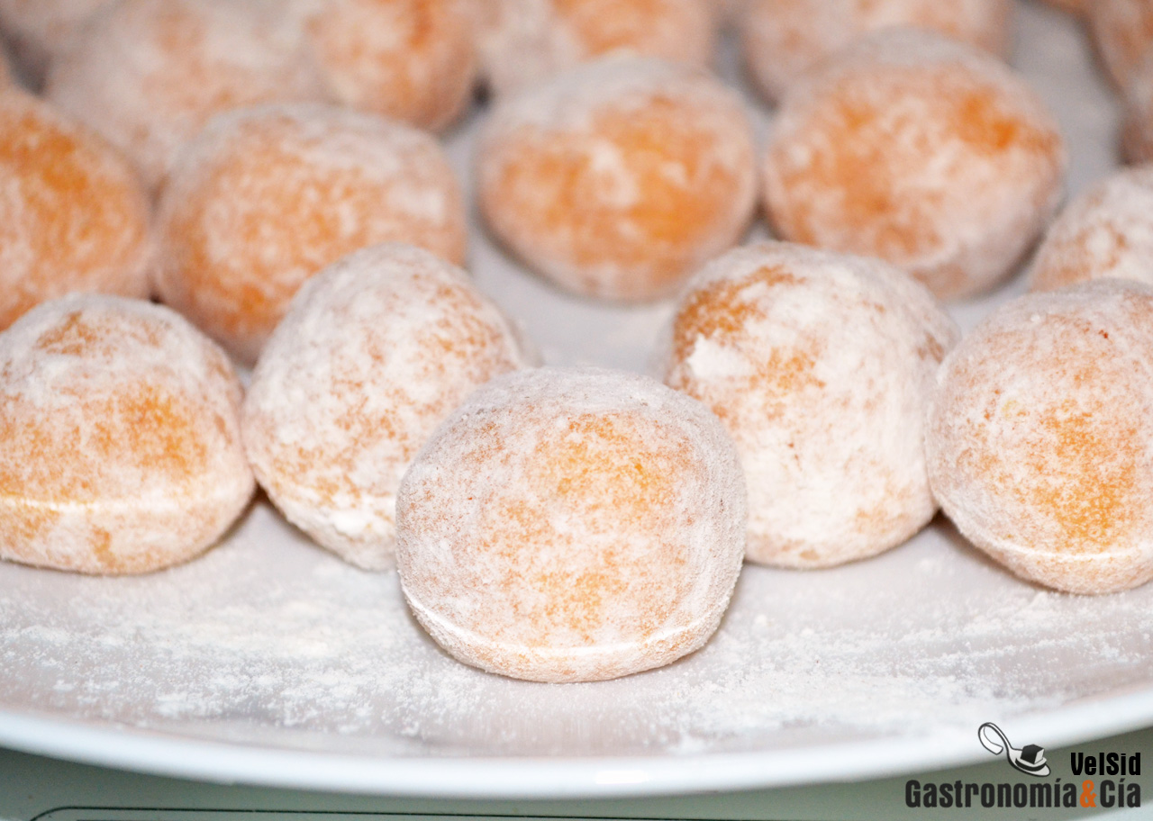 Gnudi de boniato y parmesano con queso de Valdeón y nue