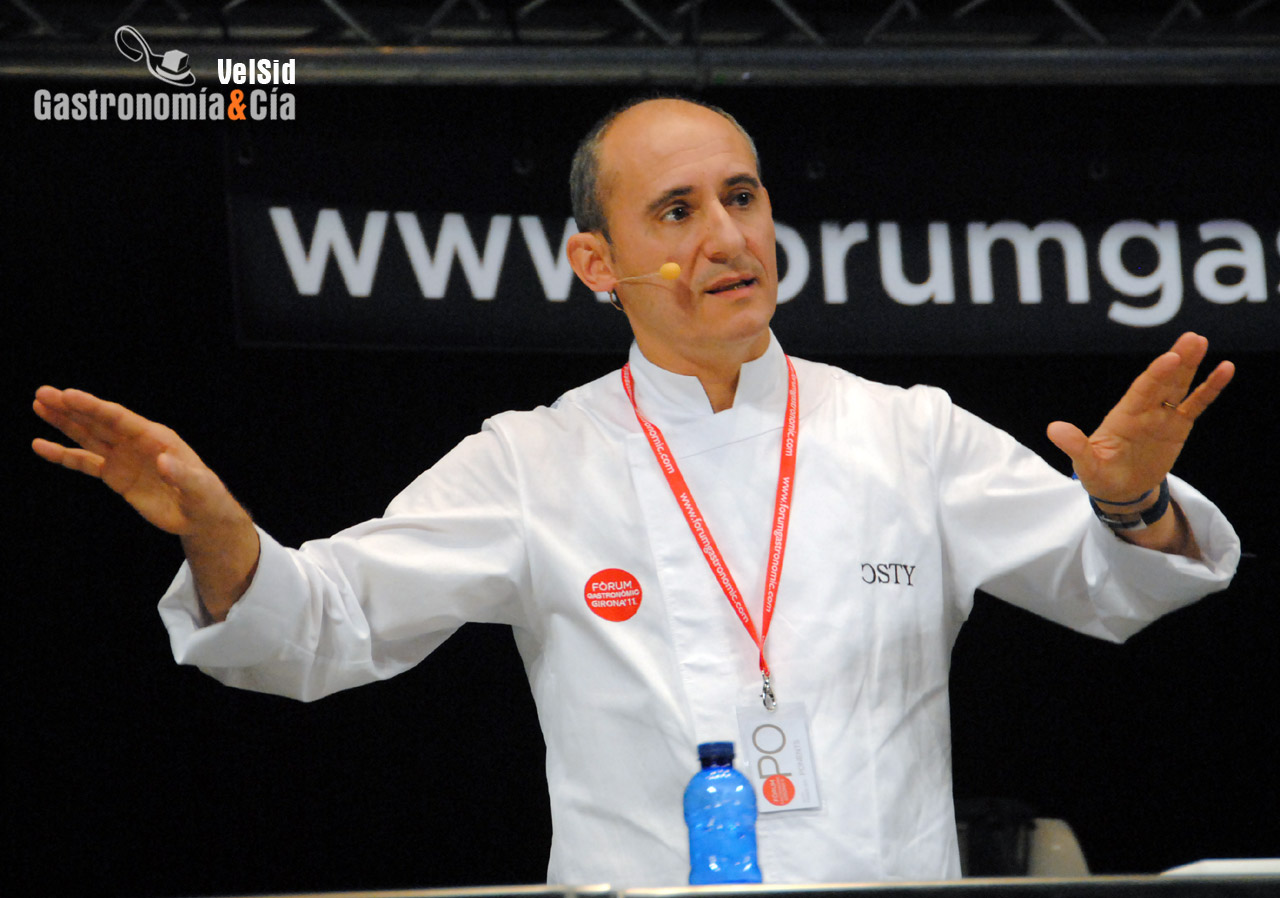 Paco Pérez en el Fórum de Girona