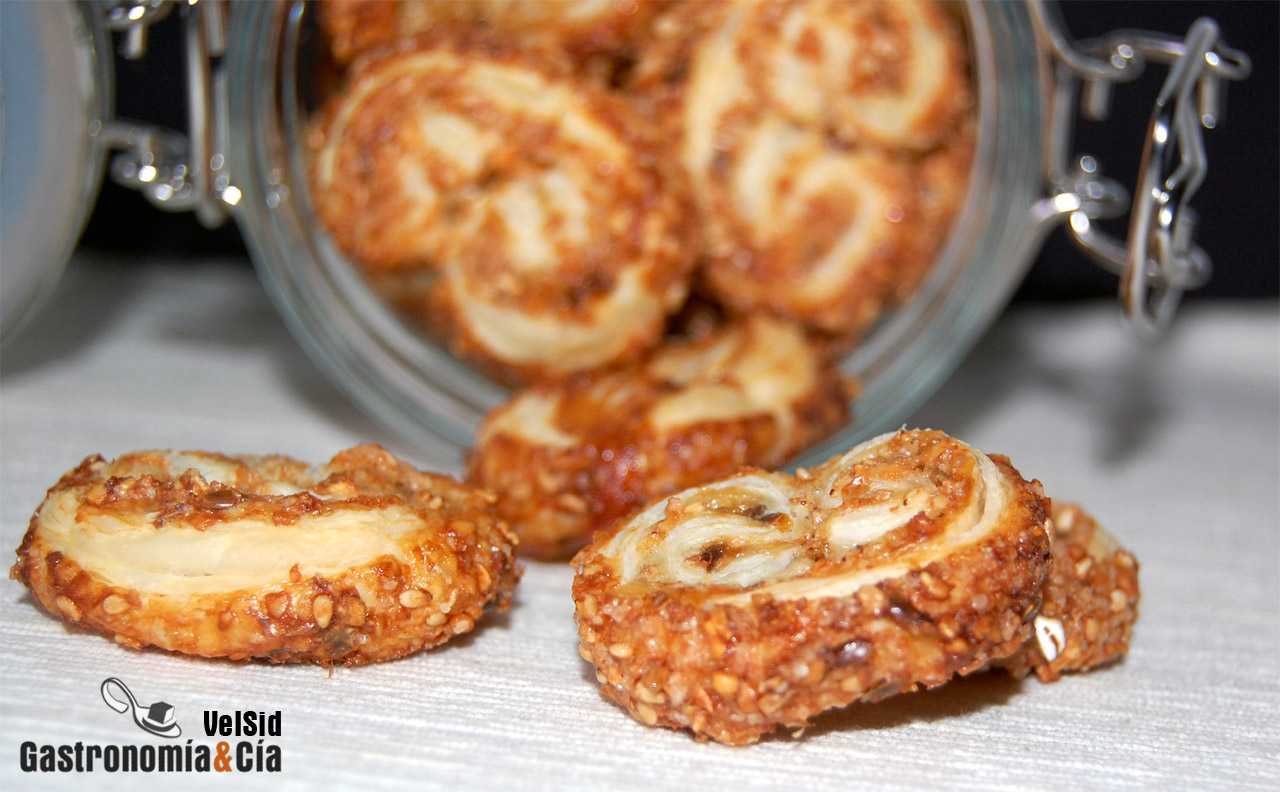 Palmeritas de cereales