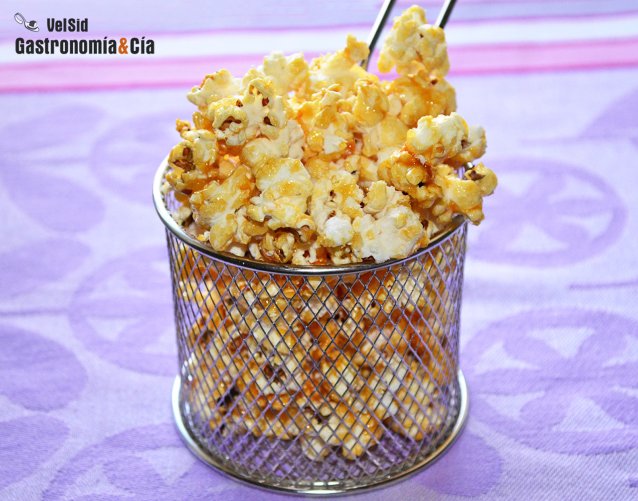 Palomitas caramelizadas