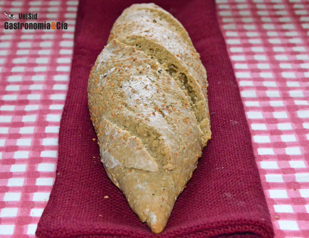 Receta de pan con avena y semillas de cáñamo