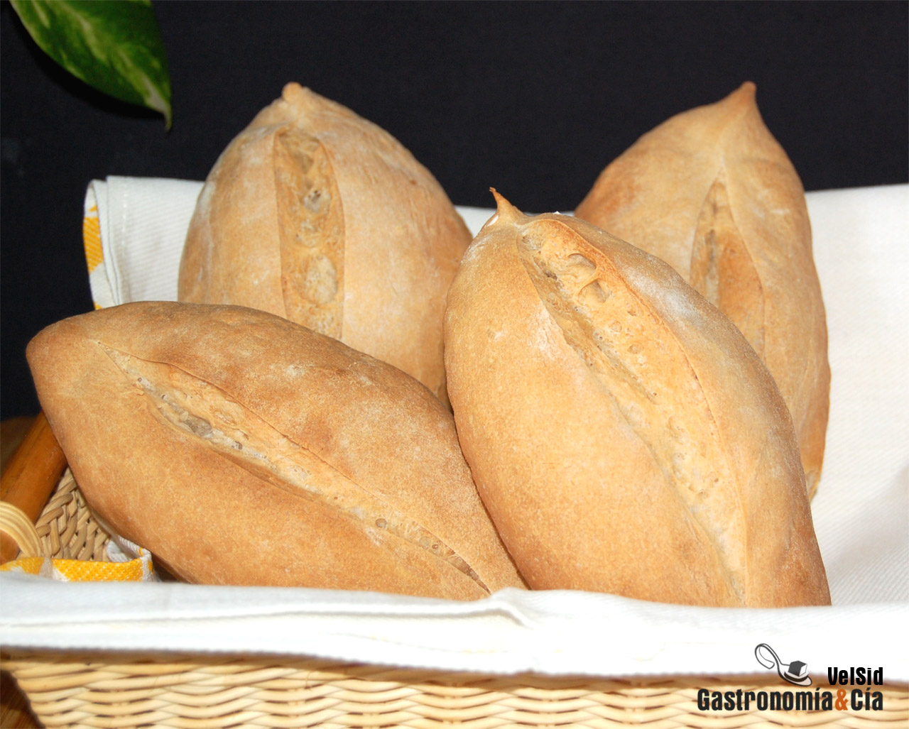 Pan de centeno blanco