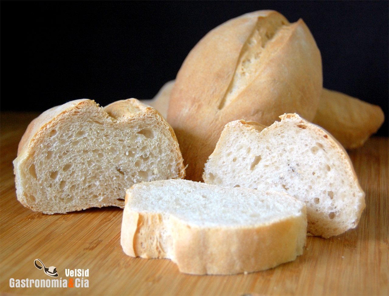 Pan de centeno blanco