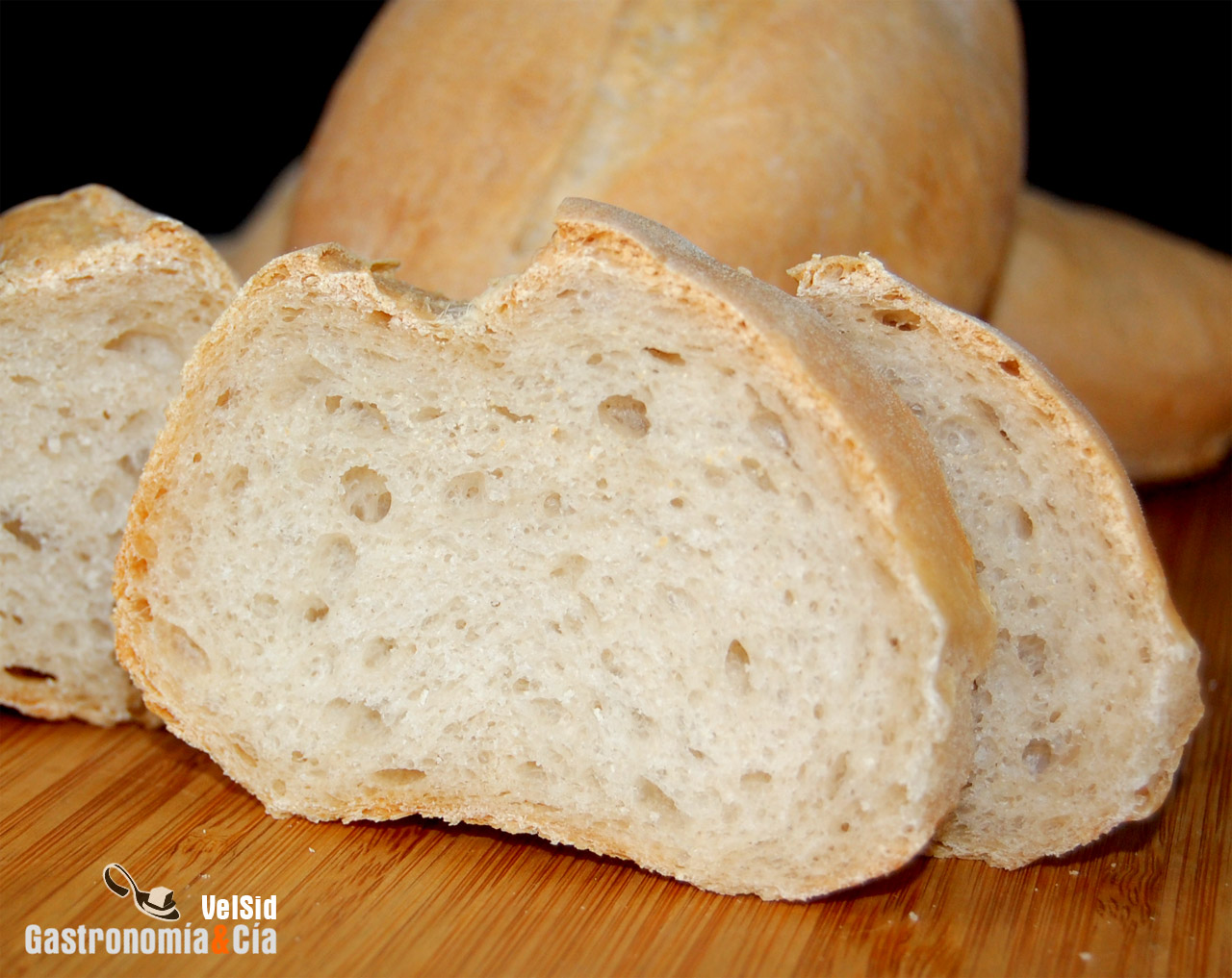 Pan de centeno blanco
