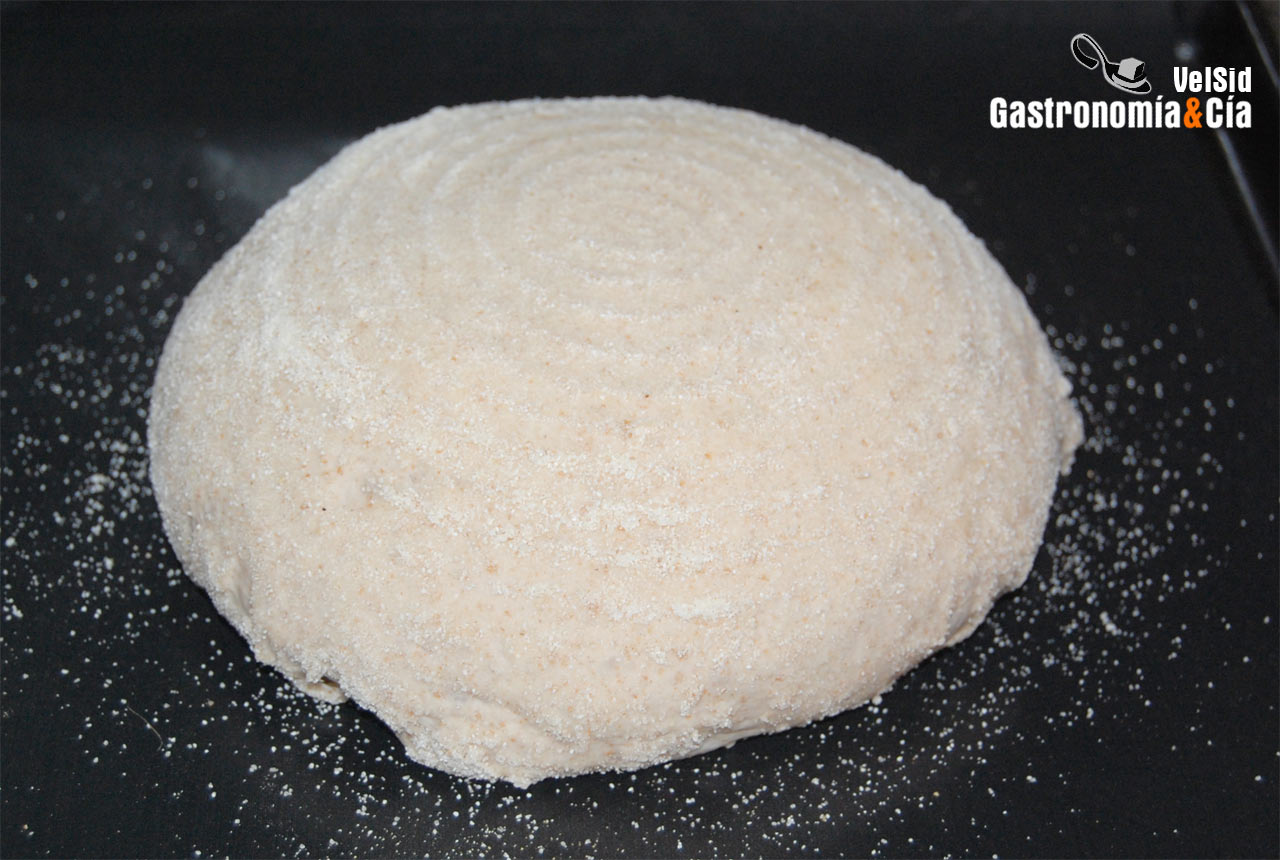 Pan de centeno y trigo