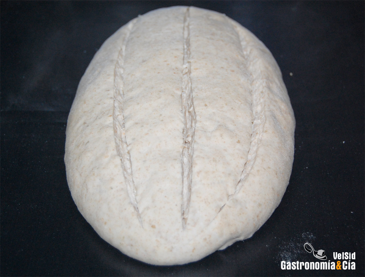 Pan de centeno integral y trigo 