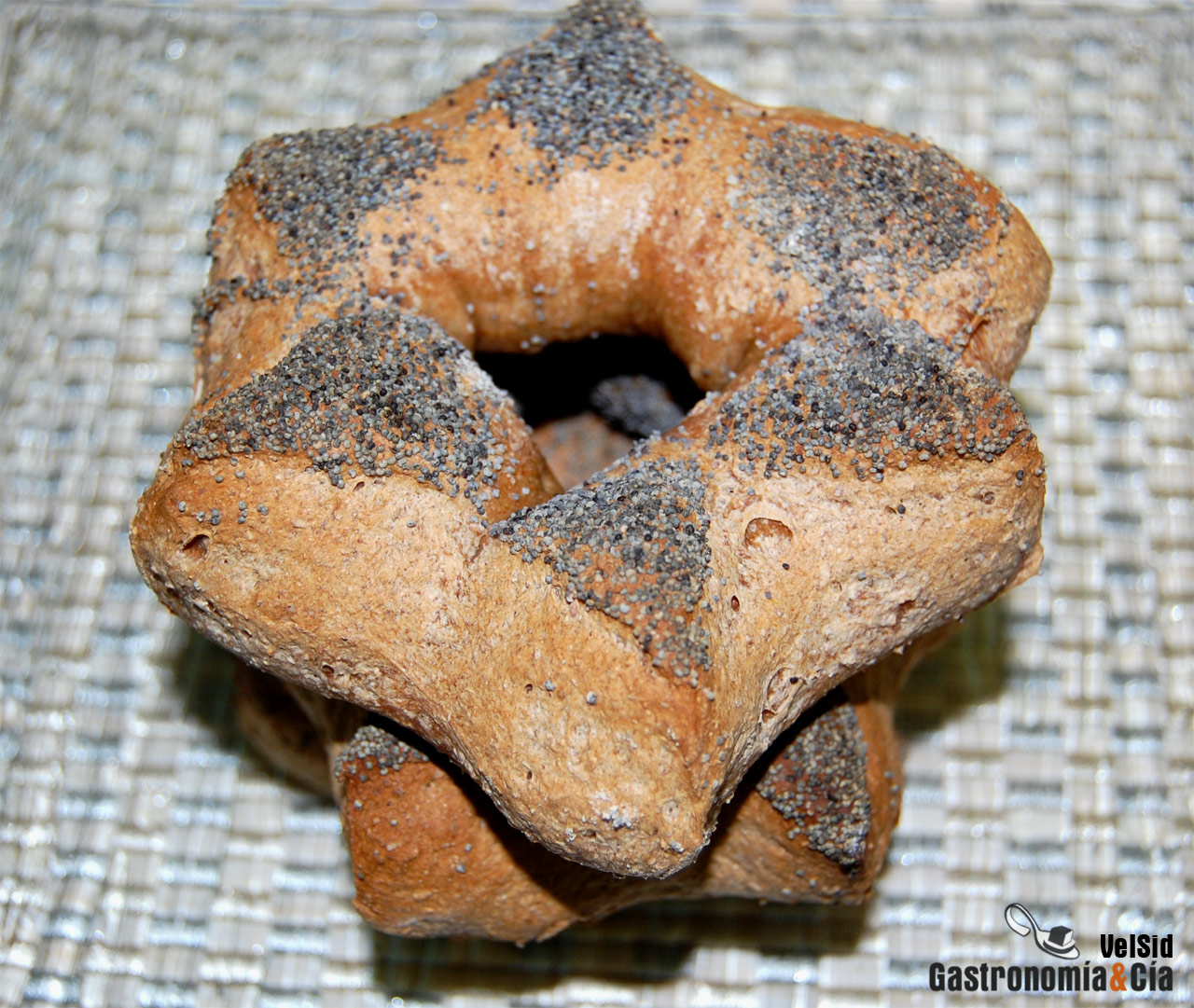 Pan integral Estrellas de amapola