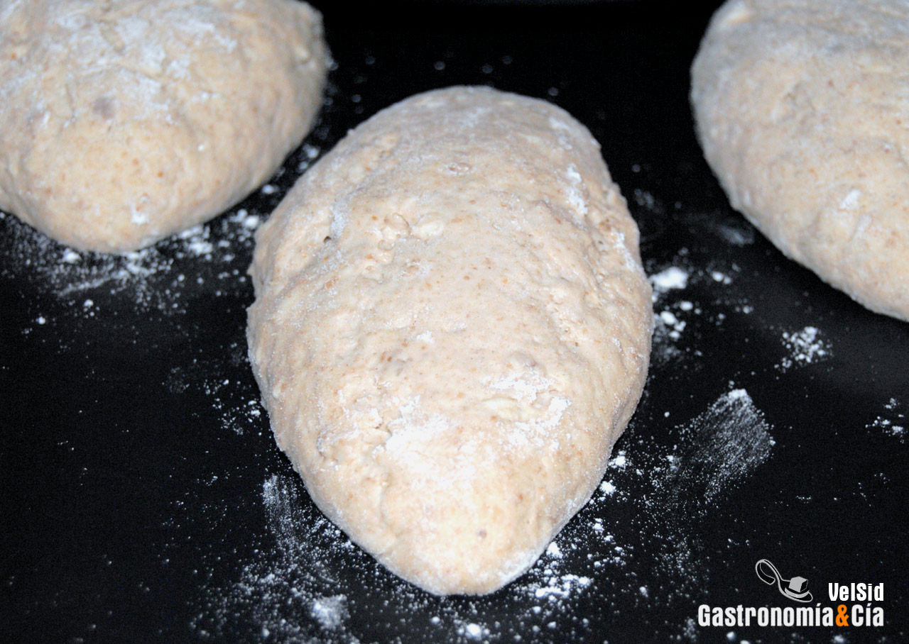 Pan de higos y manzana