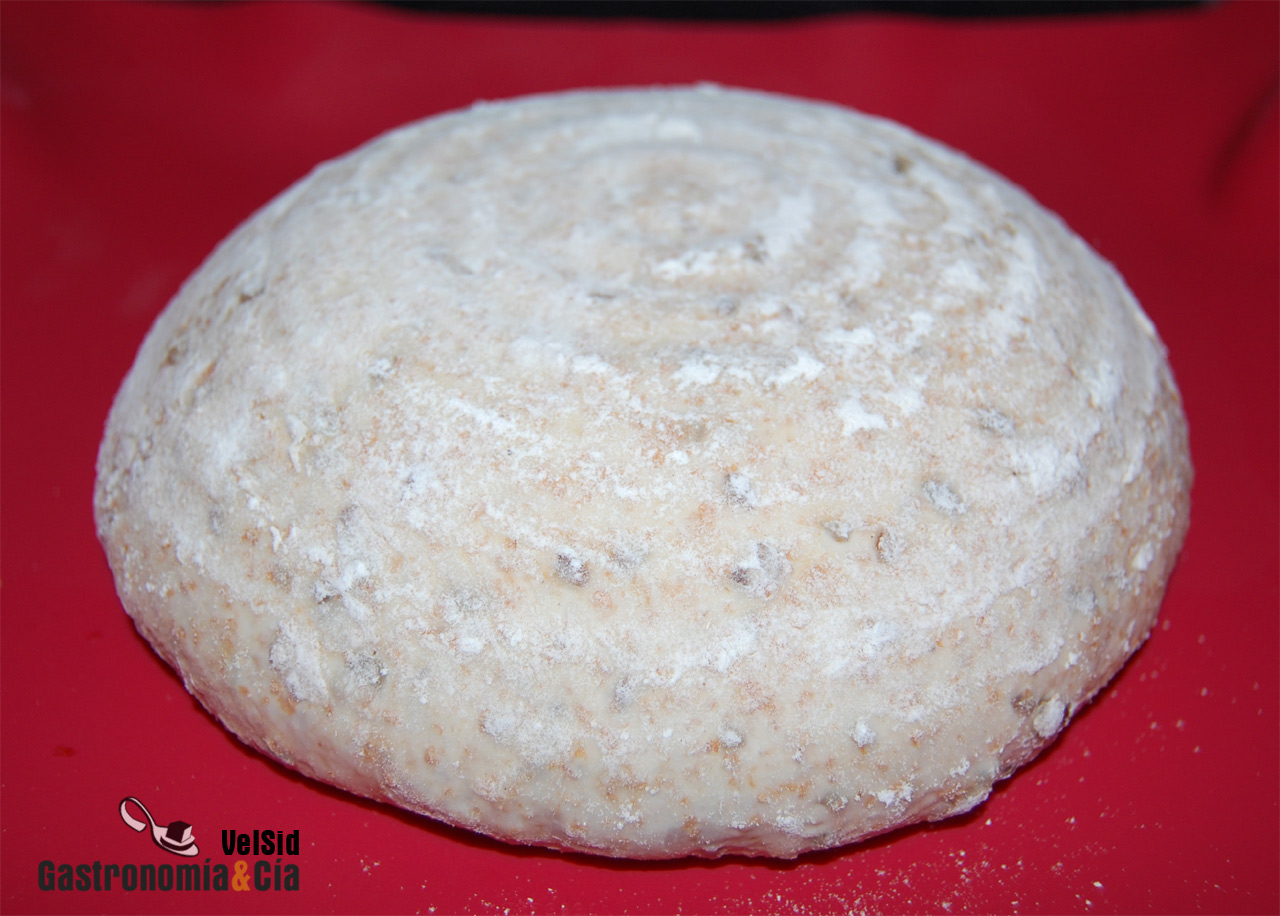 Pan integral con pipas y linaza